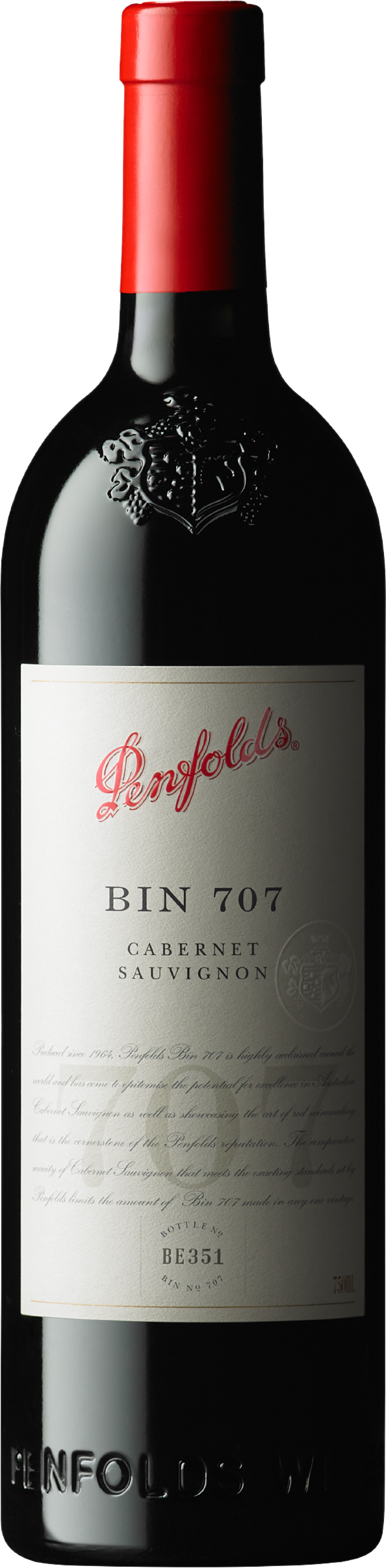 Penfolds Bin 707 Cabernet Sauvignon 2019